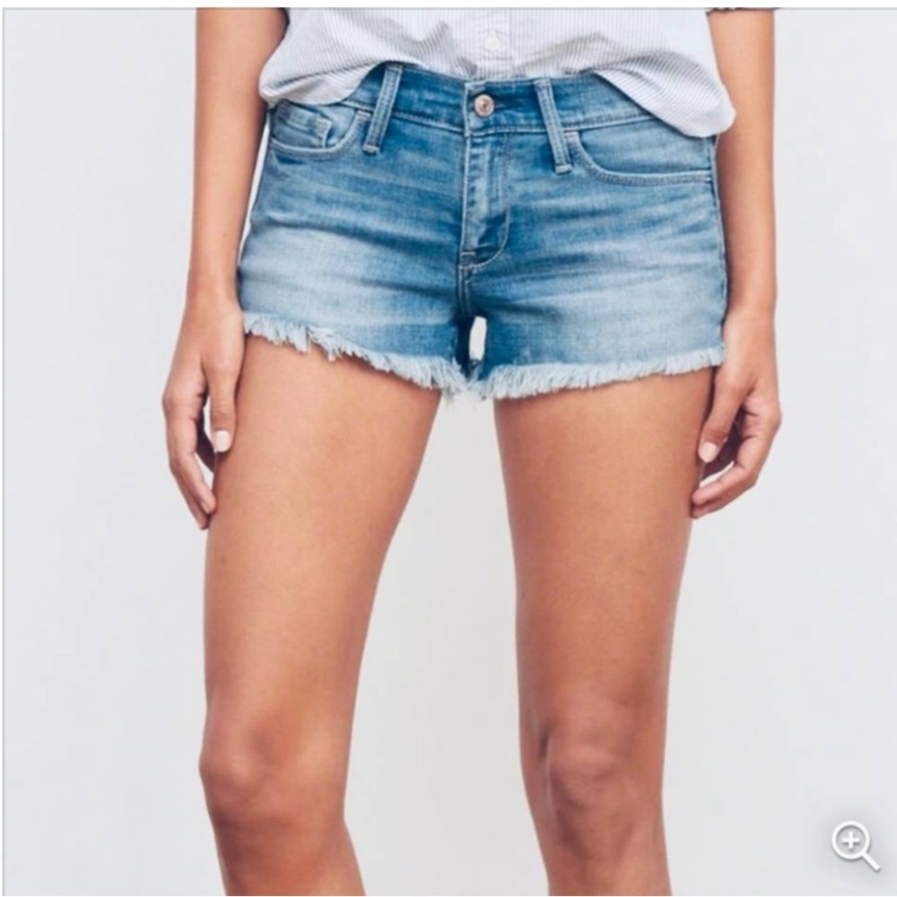 Abercrombie Kids high rise shortie short - NWT